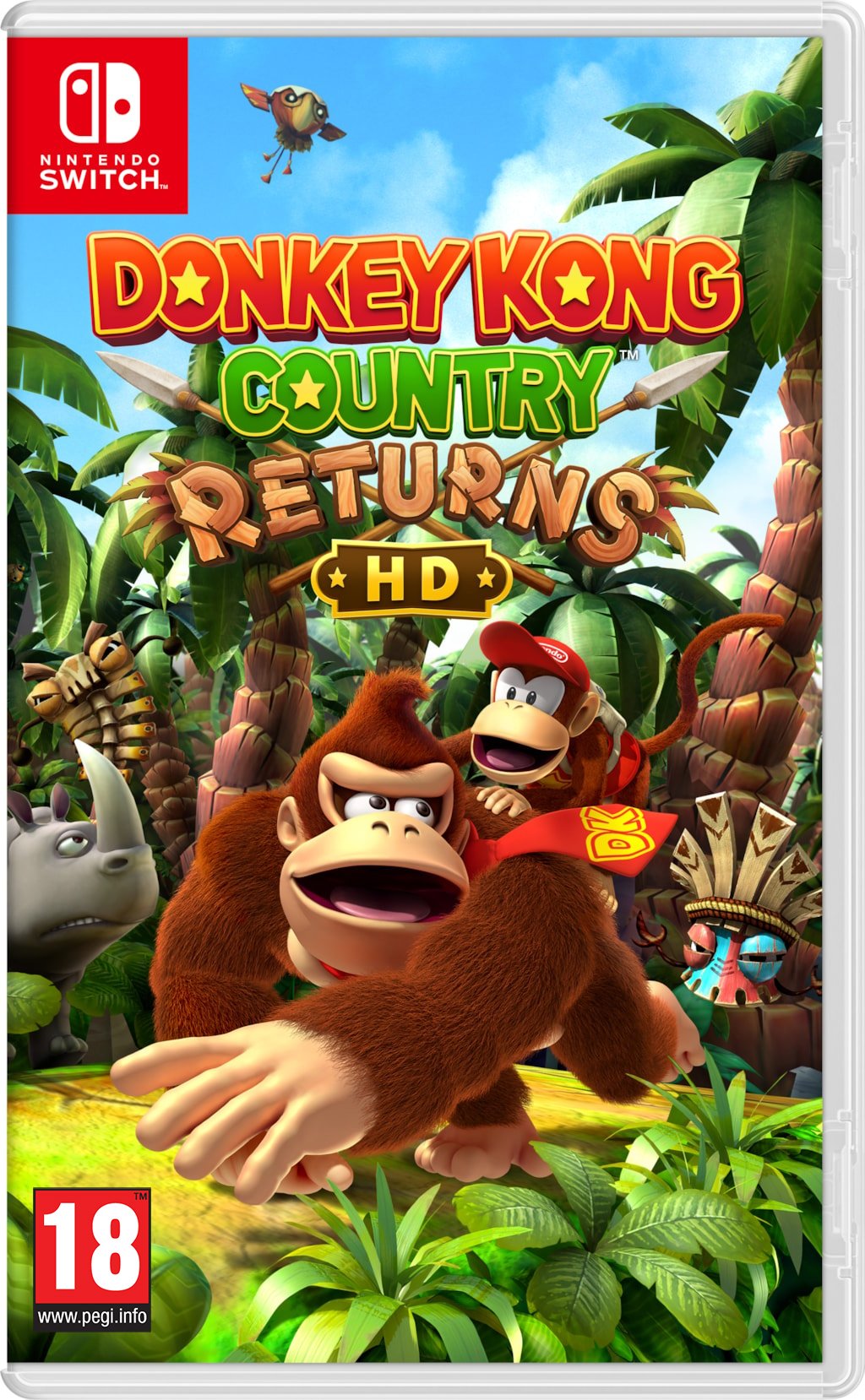 Nintendo Donkey Kong Country Returns Hd, Juego Para Nintendo Switch   10013855