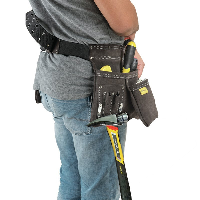 Stanley Werkzeug- U. Hammer- Tasche Aus Leder