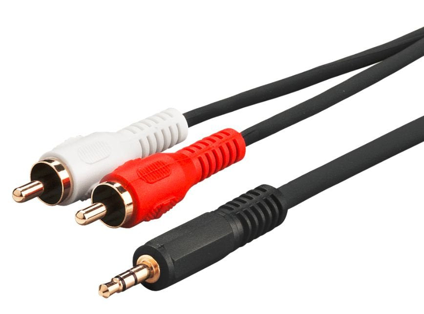 EAN 5705965854860 - Microconnect AUDLC3G cable de audio 3 m 3,5mm 2 x RCA Negro imagen 1