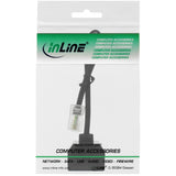 Inline Isdn Splitter 1x Rj45 Macho A 2x Rj45 Hembra, 8p4c Con Cable De 15cm, Sin Resistencias