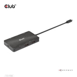 EAN 8719214472528 - CLUB3D CSV-1598 base para portátil y replicador de puertos USB 3.2 Gen 2 (3.1 Gen 2) Type-C Negro imagen 3