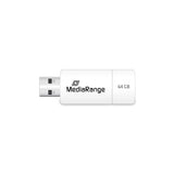 Memoria Usb Mediarange 64gb Usb 2.0 Color Edt. Azul Claro