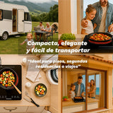 Vitrocerámica Por Infrarrojos Grunkel Ifr-2000 1 Placa 370x290mm 2000w