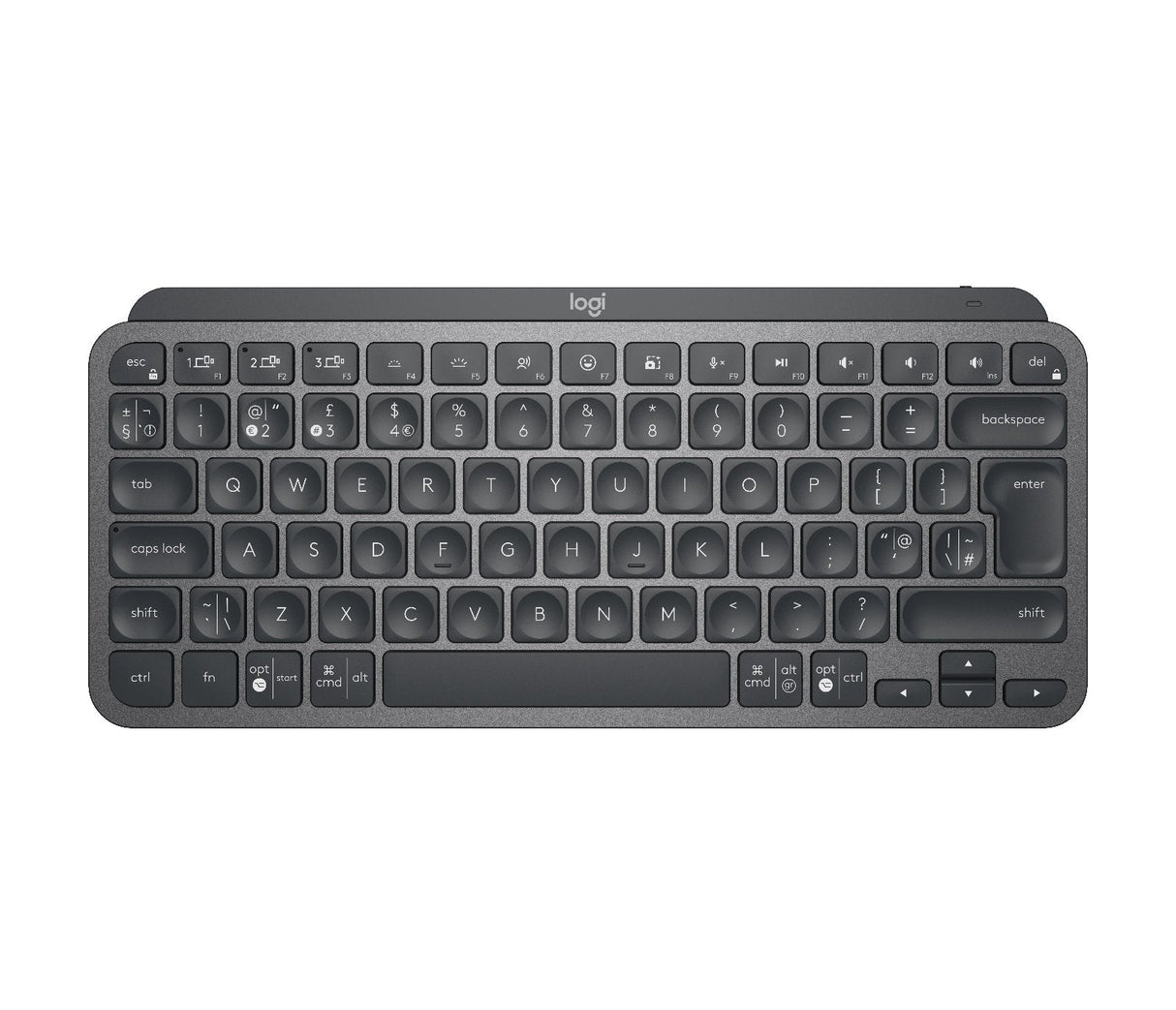 EAN 5099206098992 - Logitech 920-010495 teclado Universal RF Wireless + Bluetooth QWERTY Inglés del Reino Unido Grafito imagen 3