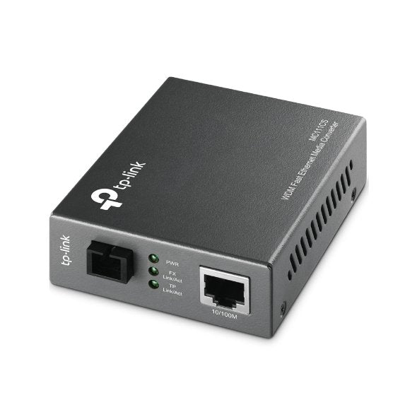 EAN 0845973030414 - TP-Link MC111CS convertidor de medio 100 Mbit/s Monomodo Negro imagen 1