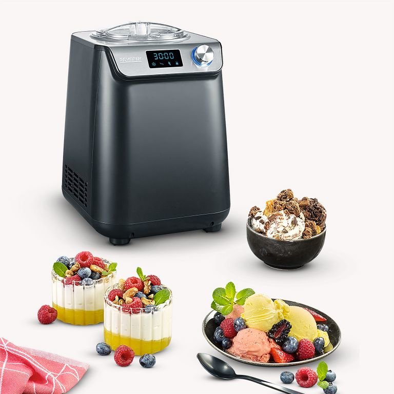 Máquina De Helados Y Yogurtera Severin Compacta Ez 7407