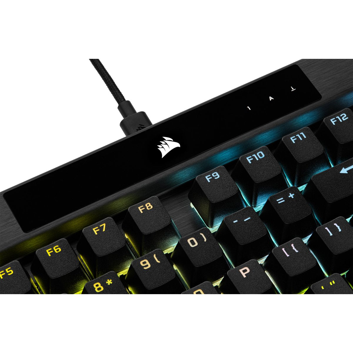 Teclado Gamer Mecánico (Cherry Corsair Opx) Corsair K70 Pro Rgb (Negro)