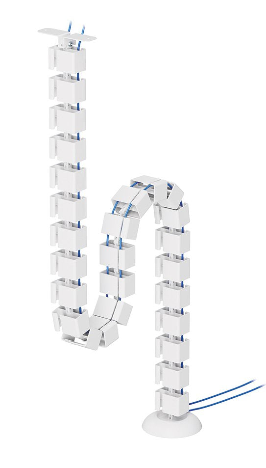 EAN 8721246340096 - Neomounts ADS06-130WH organizador de cables Escritorio Guía para cables Blanco 1 pieza(s) imagen 1