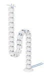 EAN 8721246340096 - Neomounts ADS06-130WH organizador de cables Escritorio Guía para cables Blanco 1 pieza(s) imagen 1