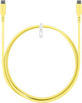 Goobay Usb-C Silicone Cable, 1.5 M, Yellow