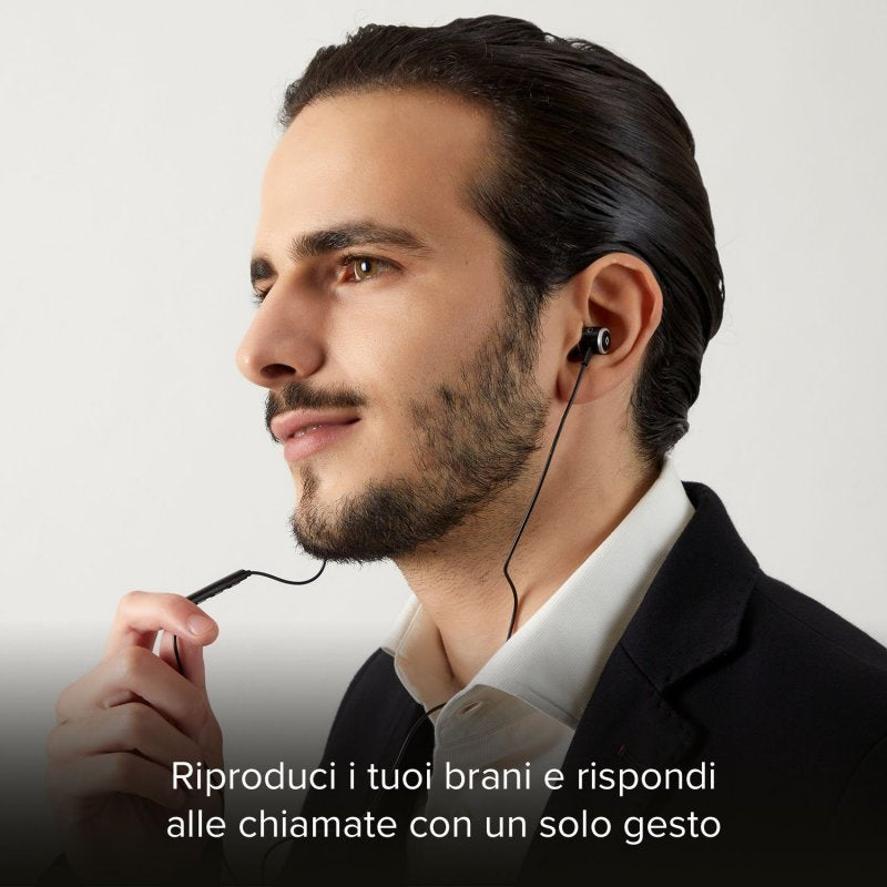 Auriculares Magneticos Sbs Teeartyck Negro Tipo C Con Microfono