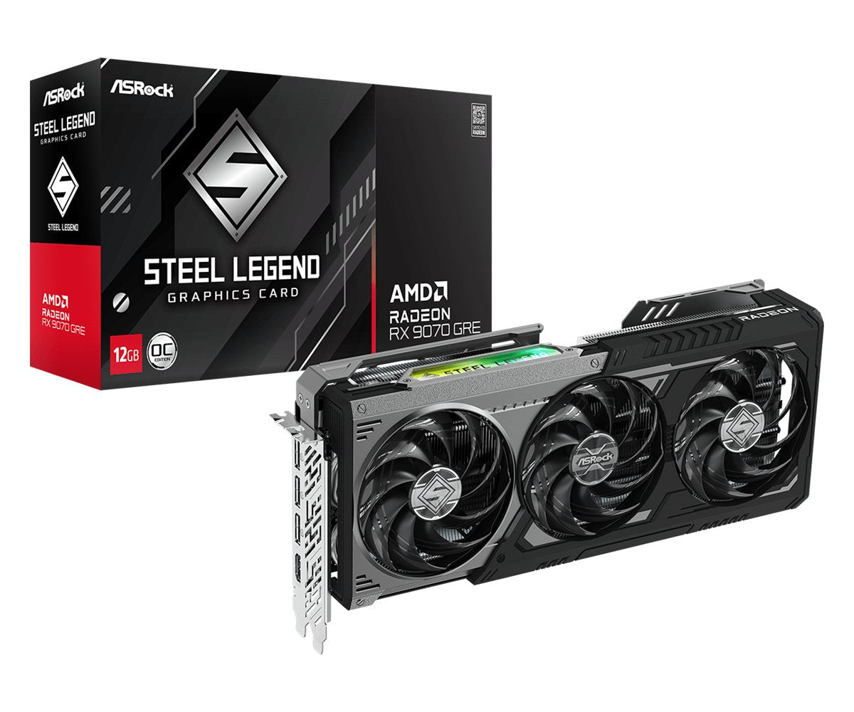 Asrock Rx 9070gre Sld 12gb 90-Ga5wzz-00canf Retail