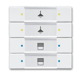 Busch Jaeger 6127 02-84 Tastsensor 4 8f Multi- Función Up-Sensoren F.Knx Blanco Estudio