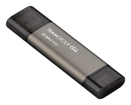 EAN 4711430805955 - Team Group X2 MAX 1 TB USB Type-A / USB Type-C 3.2 Gen 2 (3.1 Gen 2) Gris imagen 1