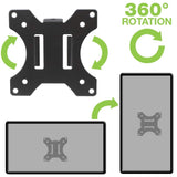 EAN 8051128103793 - Techly ICALCD100BK Escritorio Negro imagen 9