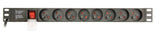 EAN 8716309116794 - Gembird EG-PDU-014-FC14 unidad de distribución de energía (PDU) 8 salidas AC 1U Negro imagen 3