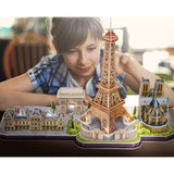 EAN 6944588205256 - CubicFun Paris LED Puzle 3D 115 pieza(s) Edificios imagen 3