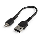 Startech Cable Usb-A A Lightning Resistente 15 Cm