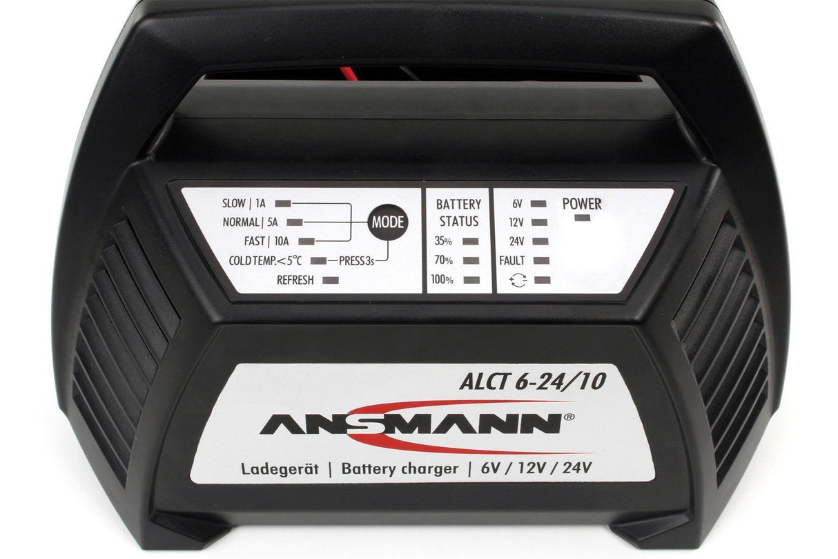 Ansmann Alct6-24/10 Cargador De Batería Para Vehículos 6/12/24 V