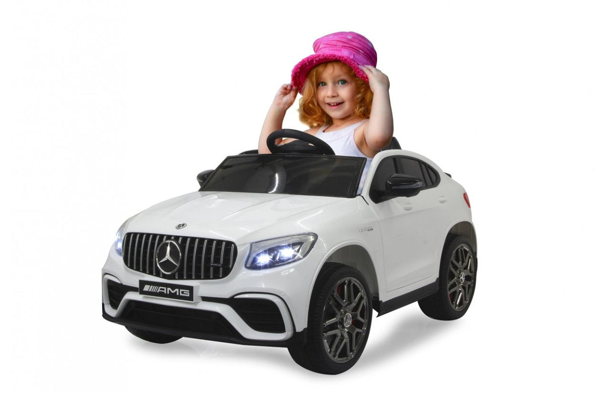 Jamara Mercedes-Benz Amg Glc 63 S Coupé, Vehículo Infantil (Blanco, 12v)