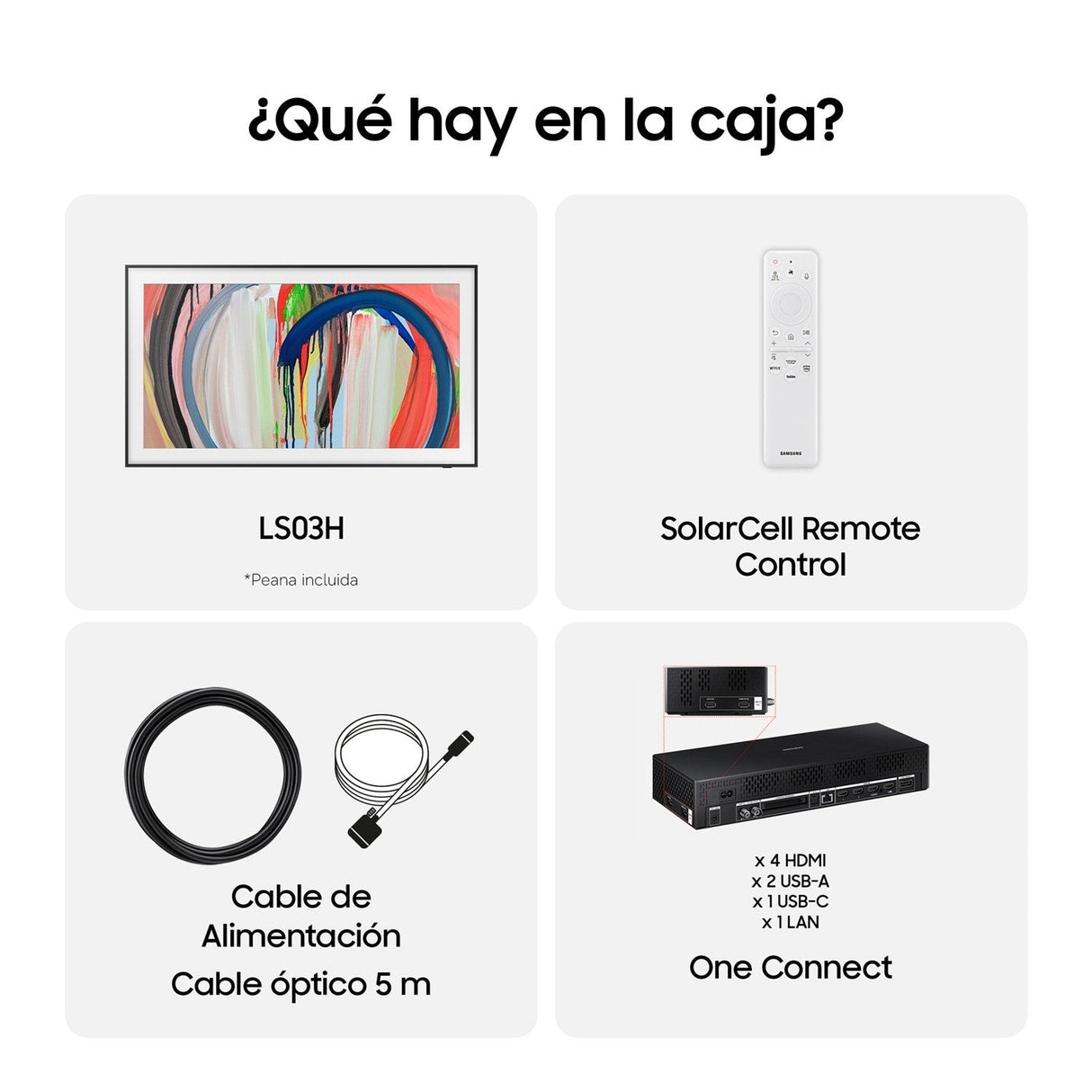 Samsung The Frame Tv 55" Ls03he 4k Sin Reflejos Vision Ai Smart Tv (2026)