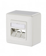 Metz Connect Keystone Roseta Ap 3 Port Unbepiezast Reinweiss