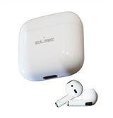 Auriculares Bluetooth Elbe Abtws-003-B Con Estuche De Carga Autonomía 5h Blancos