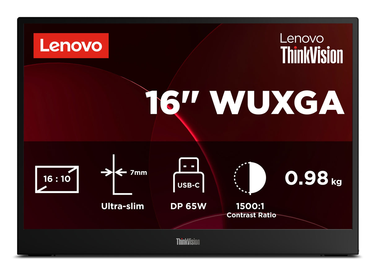 Lenovo Thinkvision M16 16" Wuxga Usb-C