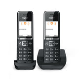 EAN 4250366866352 - Gigaset COMFORT 550 duo Teléfono analógico Identificador de llamadas Negro imagen 7