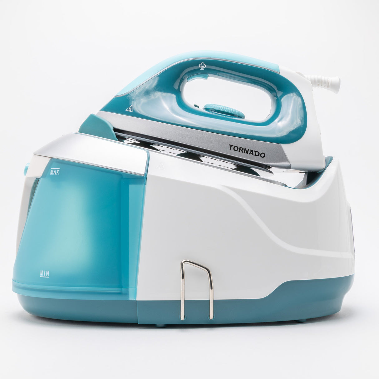 EAN 6221127020489 - TORNADO TSS-2400D estación plancha al vapor 2400 W 1,8 L Suela de cerámica Blanco, Azul imagen 5