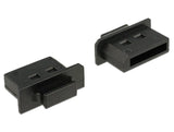 Delock 64025 Cubierta Contra Polvo Para Displayport Hembra Con Agarre. 10 Piezas En Negro