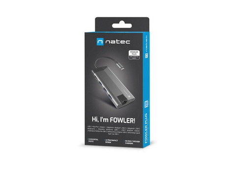 EAN 5901969426601 - NATEC Fowler Plus USB Tipo C Negro, Gris imagen 6