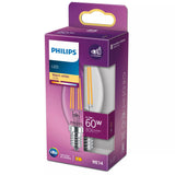 Signify Philips Led - Lámpara Led - Form: Kerze - E14 - 6.5 W (Equivalente 60 W)