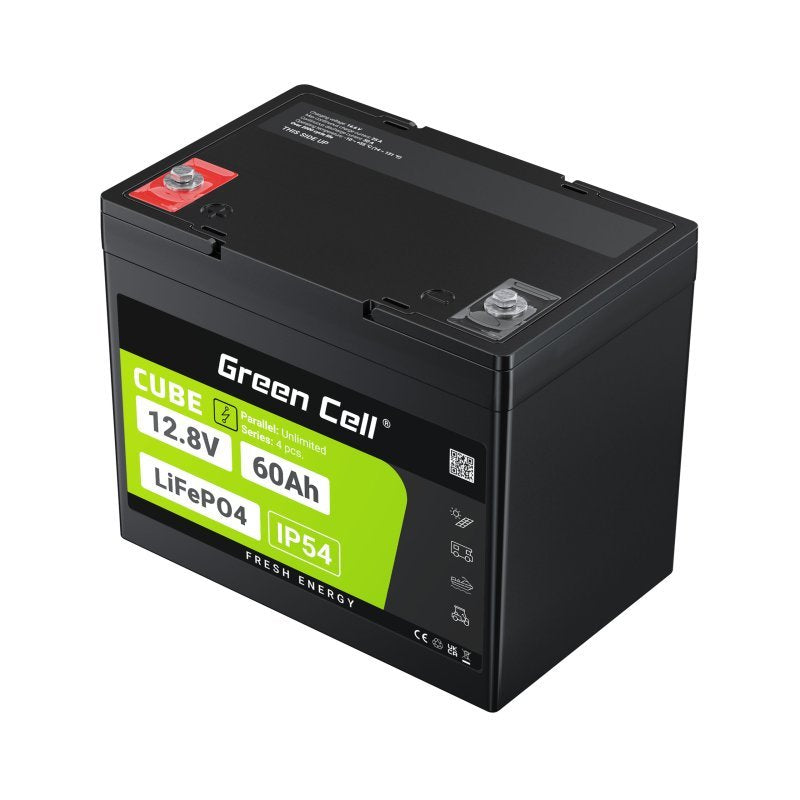EAN 5904326374850 - Green Cell LFPGC12V60AH batería para sistema ups Fosfato de hierro-litio (LiFePo4) 12,8 V 60 Ah imagen 9