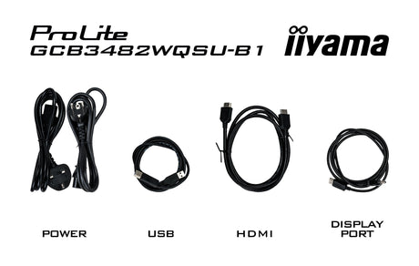 EAN 4948570125159 - iiyama GCB3482WQSU-B1 pantalla para PC 86,4 cm (34") 3440 x 1440 Pixeles UltraWide Quad HD LED Negro imagen 13