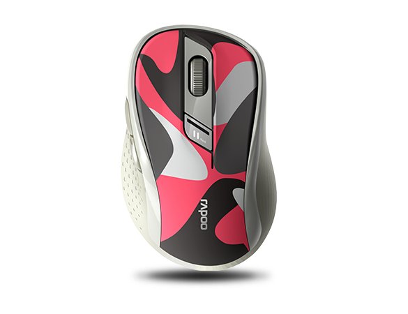 Rapoo M500 Camouflage/Red Multi-Mode Wireless Mouse