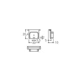 Brumberg 53066070 Endkappen-Set Qualityflex Ws