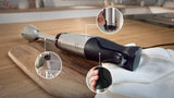 EAN 4242005398478 - Bosch Serie 4 MSM4W420 licuadora 0,6 L Batidora de inmersión 800 W Negro, Transparente, Blanco imagen 6