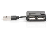 Digitus Hub 4 Puertos Usb 2.0 Negro  Da-70217
