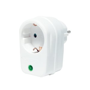 Logilink Pa0078 Adaptador De Enchufe Eléctrico Blanco
