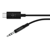 Belkin Rockstar 3.5mm Audio Cable With Usb-C Connector Cable De Audio Usb C 3,5mm Negro