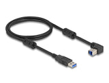 Delock Usb 5 Gbps Cable Typ-A Stecker Zu Typ-B Stecker 90° Oben Gewinkelt 1 M