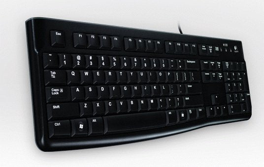 Teclado Italiano Logitech K120 Corded Keyboard Usb Qwerty Negro