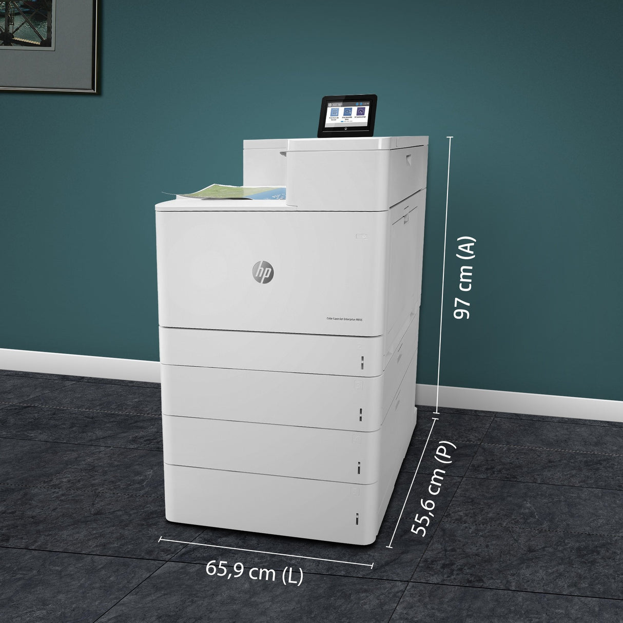 EAN 193015438279 - HP Color LaserJet Enterprise M856dn 1200 x 1200 DPI A3 Wifi imagen 8