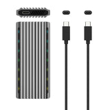 Aisens Caja Externa Para Disco Duro Ssd M.2 Sata Nvme Usb 3.2 Gen2  Sin Tornillos Asm2-Rgb011gr
