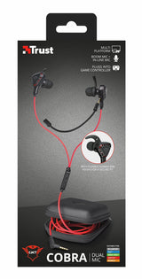 Auricular Trust Gaming Gxt 408 Cobra Jack 3.5  Altavoces Activos 10mm - Cable 1.2m Multiplataforma 23029