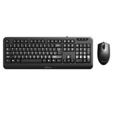 Teclado Aleman + Raton Mediarange Mros108 Usb Qwertz Negro