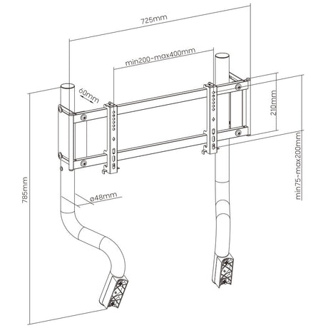 EAN 3360201379365 - Oplite GTR S3/S8 Soporte para monitor de simulador de vuelo/carreras imagen 7