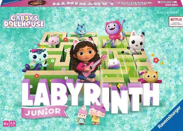 Ravensburger Gabby'S Dollhouse Junior Labyrinth, Juego De Mesa 22648