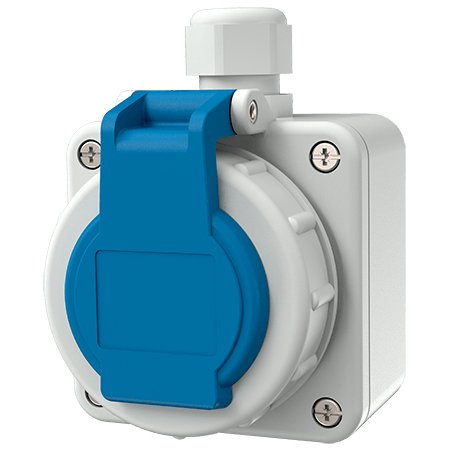 EAN 4015394035701 - MENNEKES 10863 toma de corriente Tipo F Azul, Blanco imagen 1